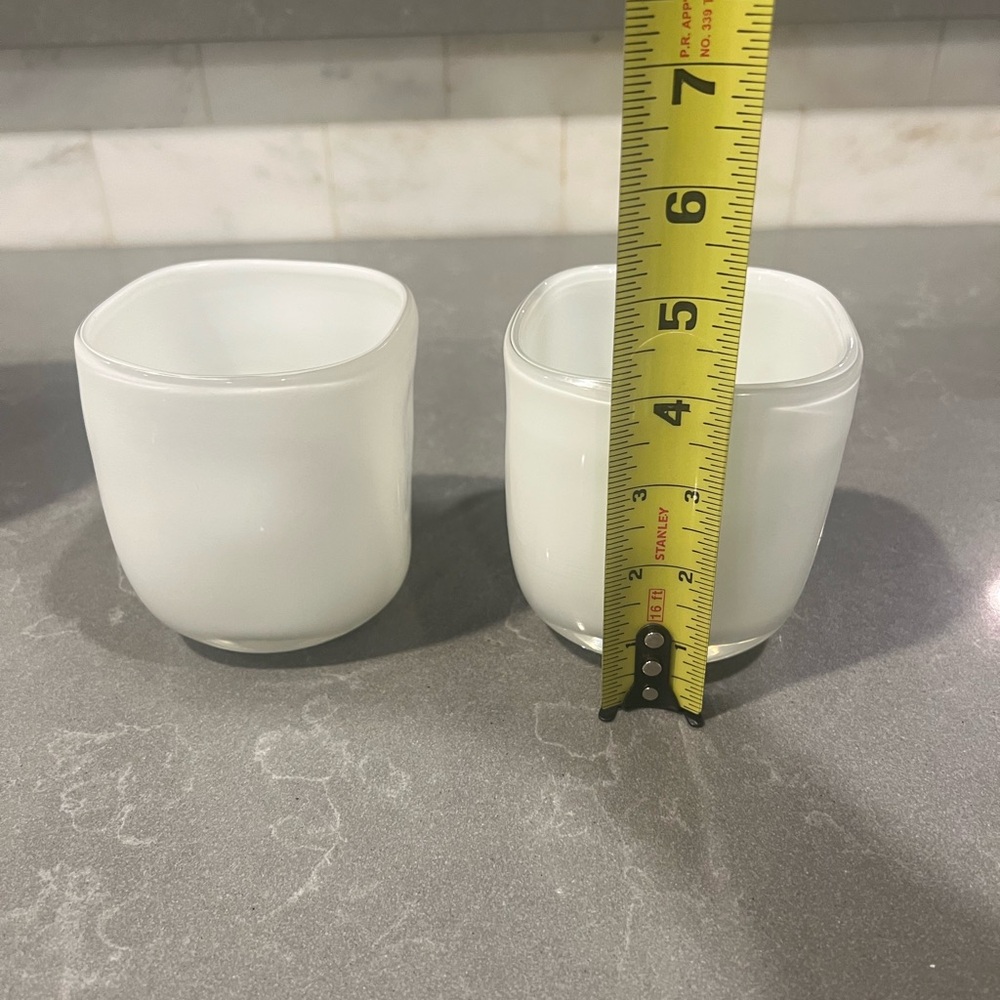 Crate and Barrel Fiona Vases- Set of 3 - Picture 4 of 5